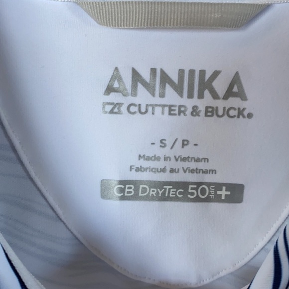 ANNIKA by Cutter & Buck Womens Moisture Wicking Long Sleeve 3/4 Zip Hoodie, Sz S - Picture 5 of 10